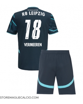 RB Leipzig Arthur Vermeeren #18 Maglia Gara Terza Repliche 2024-25 Bambino Maniche Corte